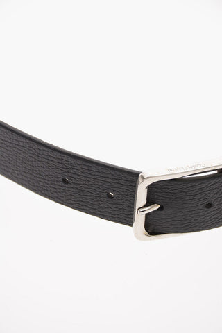 Textured Leather Reversible Belt 30mm