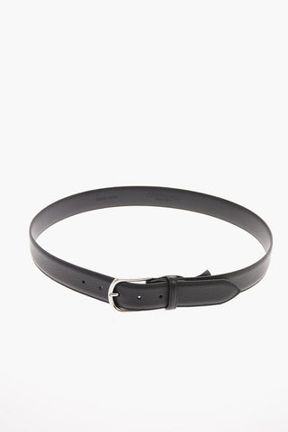 Textured Leather Belt 35mm