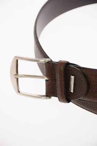 Textured Leather Belt 40mm