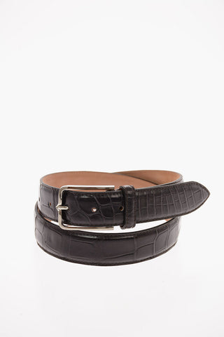 Crocodile Skin Belt 30mm