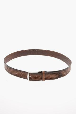 Perforated Leather Belt 40mm