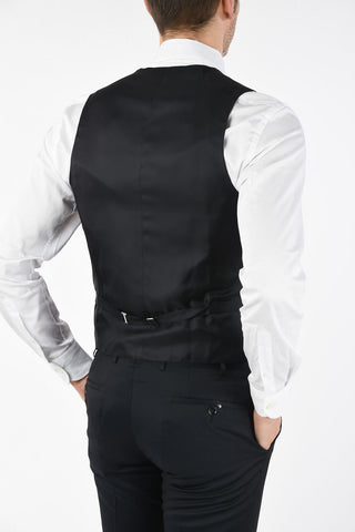 CC COLLECTION CERIMONIA RESET virgin wool 3 piece waistcoat suit