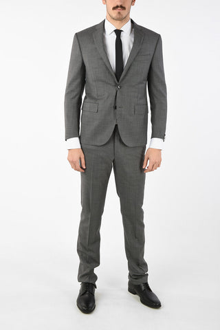 virgin wool drop 7 short 2-button suit