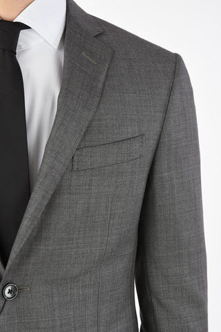 virgin wool drop 7 short 2-button suit