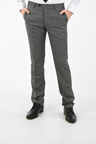 virgin wool drop 7 short 2-button suit