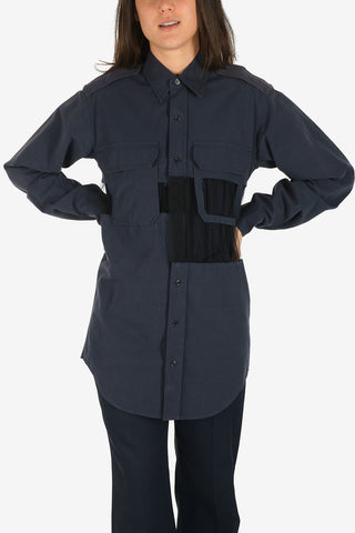 MM1 Camicia con Dettaglio Sheer