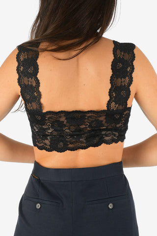 MM6 Macrame Lace Crop Top