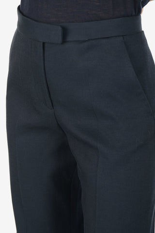 MM4 High Waist Single Pleat Palazzo Pants