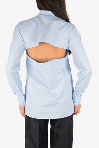 MM1 Open Back Cold Shoulder Shirt