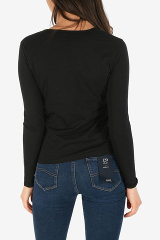 ARMANI JEANS Long Sleeve T-shirt with Logo