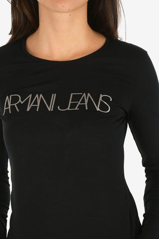 ARMANI JEANS Long Sleeve T-shirt with Logo