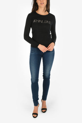 ARMANI JEANS Long Sleeve T-shirt with Logo