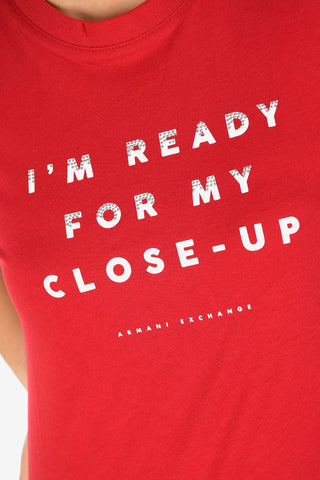 ARMANI EXCHANGE T-Shirt con Strass