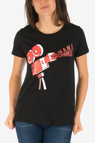 ARMANI EXCHANGE Printed Jersey T-shirt