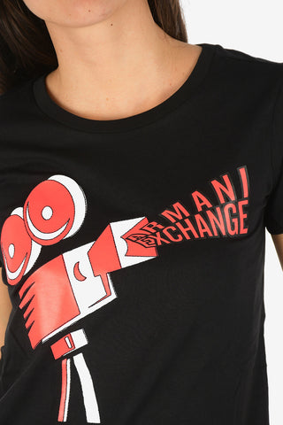 ARMANI EXCHANGE Printed Jersey T-shirt