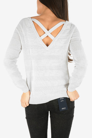 ARMANI JEANS V-Shape Backline Sweater