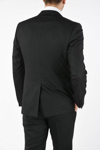 abito tre pezzi con gilet CERIMONIA LEADER con strass