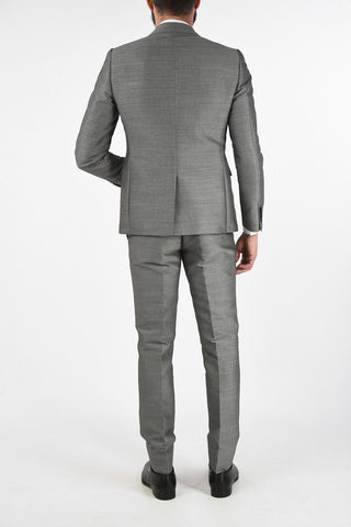 CC COLLECTION abito 2 bottoni RESET in lana vergine e cotone