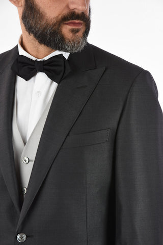silk and virgin wool CERIMONIA LEADER tail-coat