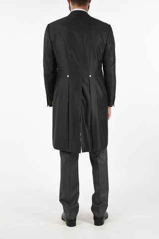 silk and virgin wool CERIMONIA LEADER tail-coat