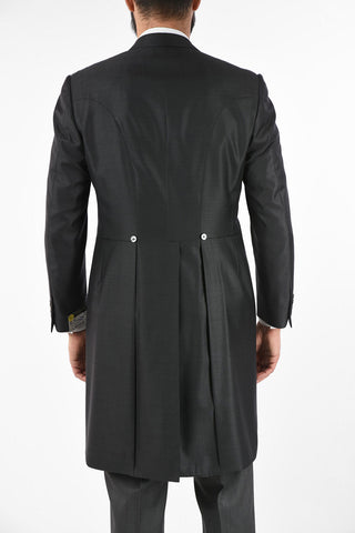 silk and virgin wool CERIMONIA LEADER tail-coat