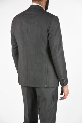 CC COLLECTION CERIMONIA RIGHT virgin wool 3 piece waistcoat suit