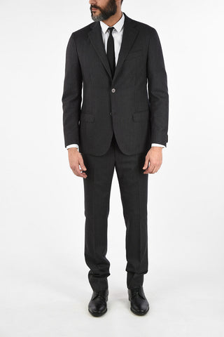 CC COLLECTION RIGHT pinstriped virgin wool suit