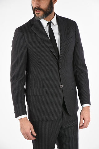 CC COLLECTION RIGHT pinstriped virgin wool suit