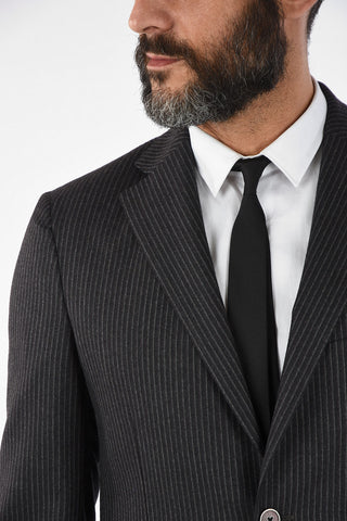 CC COLLECTION RIGHT pinstriped virgin wool suit