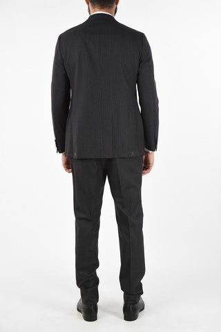CC COLLECTION RIGHT pinstriped virgin wool suit