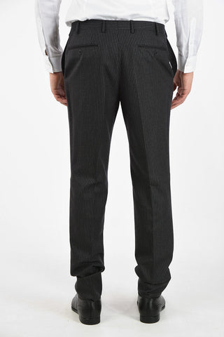 CC COLLECTION RIGHT pinstriped virgin wool suit