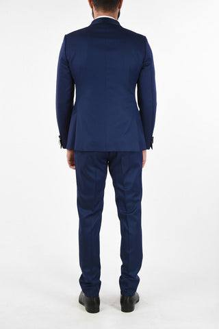 CC COLLECTION CERIMONIA RESET pinstriped virgin wool Tuxedo
