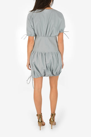 Mini Vestito a Trapezio Manica corta	  