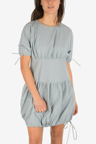 Mini Vestito a Trapezio Manica corta	  