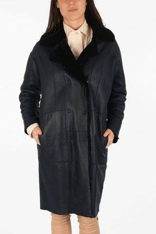 Reversible Real Fur Double Shearling Jacket
