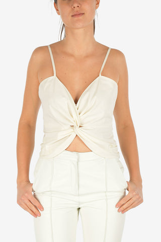 top crop scollo a cuore