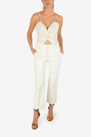 top crop scollo a cuore