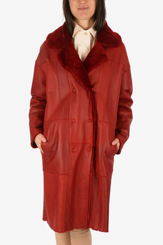 Reversible Double Breasted Shearling