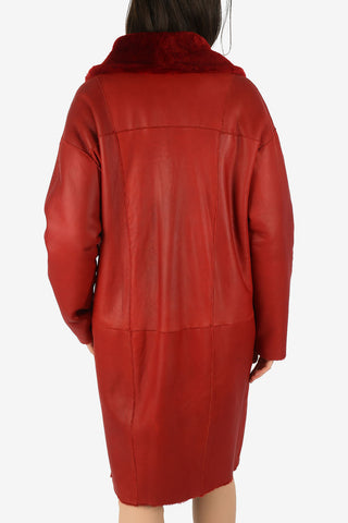 Reversible Double Breasted Shearling