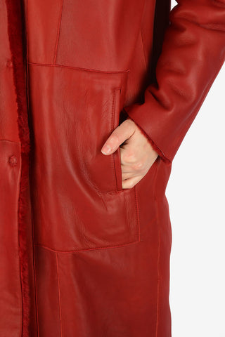 Reversible Double Breasted Shearling