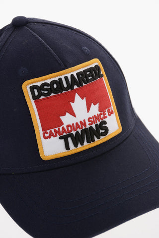 Logo Print TWINS Baseball Cap