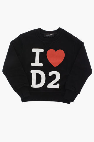 Logo Print Crewneck Sweatshirt