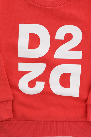 Logo Printed Crewneck Sweatshirt