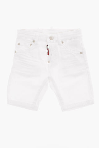 Denim Stretch Shorts