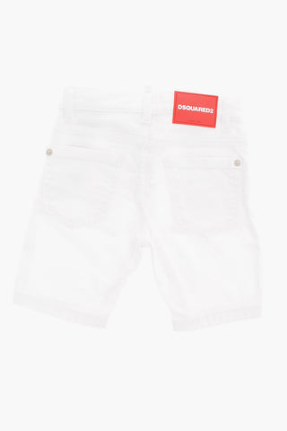 Denim Stretch Shorts