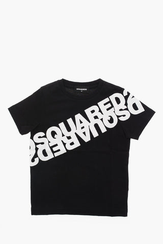 Logo Print RELAX Crewneck T-Shirt