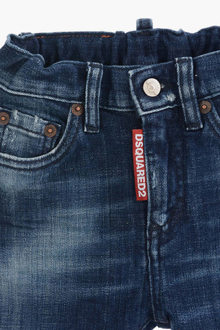 Stretch Denim Stonewashed Jeans