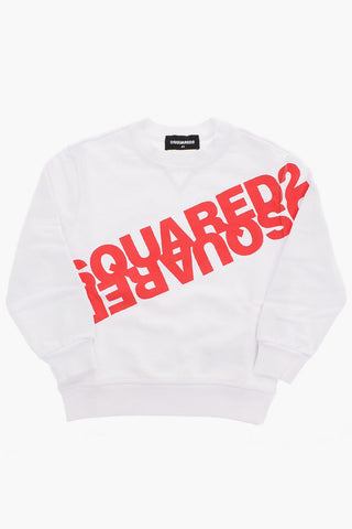 Logo Print RELAX crewneck Sweatshirt