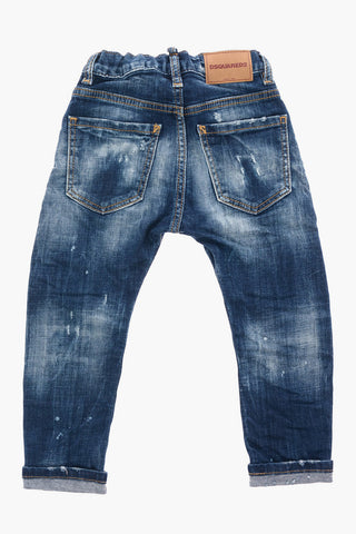 Stonewashed and Distressed Jeans