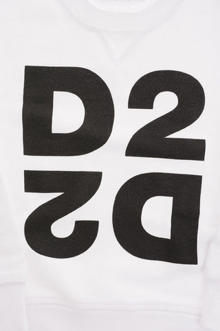 Logo Print Crewneck Sweatshirt